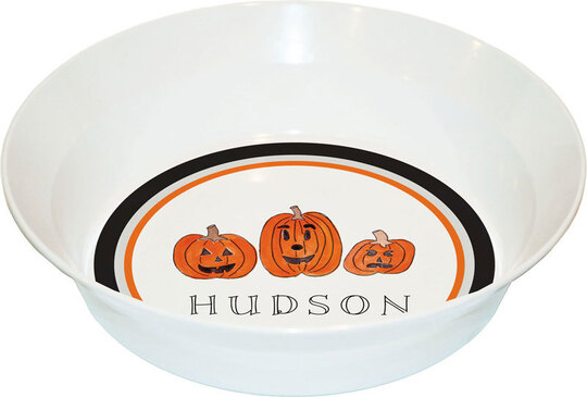 Haunted Halloween Children's Melamine Bowl